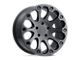 Level 8 Wheels Impact Matte Black 6-Lug Wheel; 20x9; 9mm Offset (03-09 4Runner)