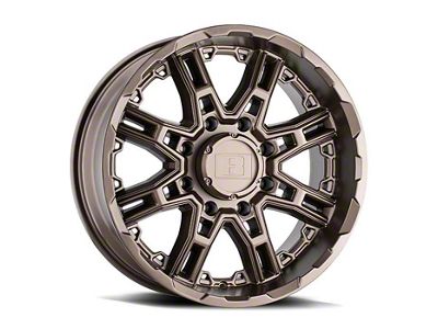 Level 8 Wheels Slingshot Matte Bronze 6-Lug Wheel; 17x8.5; 10mm Offset (03-09 4Runner)