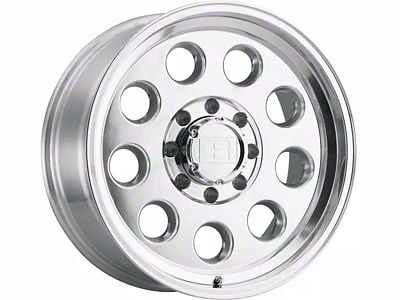 Level 8 Wheels Hauler Polished 6-Lug Wheel; 18x9; 0mm Offset (04-15 Titan)