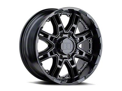 Level 8 Wheels Slingshot Matte Black 6-Lug Wheel; 20x11.5; -44mm Offset (04-15 Titan)