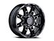 Level 8 Wheels Slingshot Matte Black 6-Lug Wheel; 22x11.5; -44mm Offset (04-15 Titan)