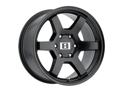 Level 8 Wheels MK6 Matte Black 6-Lug Wheel; 17x9; -12mm Offset (05-15 Tacoma)