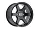 Level 8 Wheels MK6 Matte Black 6-Lug Wheel; 17x9; -12mm Offset (05-15 Tacoma)