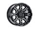 Level 8 Wheels Slingshot Gloss Black with Machined Face 6-Lug Wheel; 16x8.5; 10mm Offset (05-15 Tacoma)