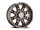 Level 8 Wheels Slingshot Matte Bronze 6-Lug Wheel; 17x8.5; -10mm Offset (2024 Tacoma)