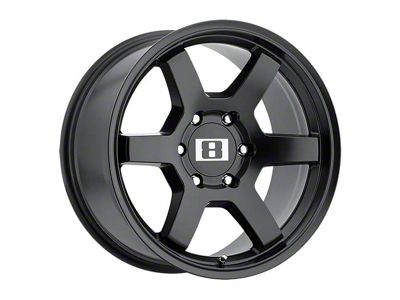 Level 8 Wheels MK6 Matte Black 6-Lug Wheel; 17x8; 0mm Offset (03-09 4Runner)