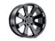 Level 8 Wheels Enforcer Gloss Black Wheel; 17x8.5; -24mm Offset (99-04 Jeep Grand Cherokee WJ)