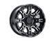 Level 8 Wheels Slingshot Gloss Black with Machined Face Wheel; 20x11.5 (11-21 Jeep Grand Cherokee WK2)