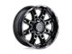 Level 8 Wheels Slingshot Matte Black Wheel; 18x9 (07-18 Jeep Wrangler JK)