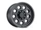 Level 8 Wheels Hauler Matte Black Wheel; 17x8.5 (87-95 Jeep Wrangler YJ)