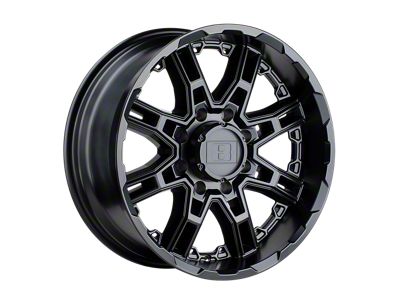 Level 8 Wheels Slingshot Matte Black 5-Lug Wheel; 22x10; 0mm Offset (14-21 Tundra)