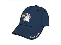 Life is Good American Eagle Chill Cap; Darkest Blue