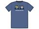 Life is Good Men's Jake Unlimited Smileage Crusher T-Shirt; Blue