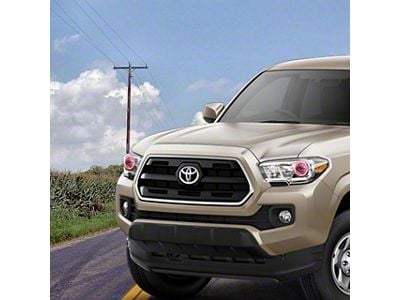 Lighting Trendz RGBW Headlight Halo Kit with Bluetooth Controller (16-17 Tacoma)