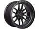 Lock Off-Road Krawler Matte Black with Matte Black Ring 6-Lug Wheel; 20x9; 0mm Offset (04-15 Titan)