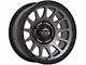 Lock Off-Road Yosemite Matte Grey with Matte Black Ring 6-Lug Wheel; 20x9; 18mm Offset (04-15 Titan)