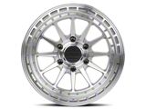 Lock Off-Road Baja Machining with Clear Coat 6-Lug Wheel; 17x9; 0mm Offset (05-15 Tacoma)