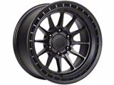 Lock Off-Road Baja Matte Black with Matte Black Ring 6-Lug Wheel; 17x9; -12mm Offset (05-15 Tacoma)