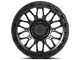 Lock Off-Road Combat Matte Black with Matte Black Ring 6-Lug Wheel; 17x9; -12mm Offset (05-15 Tacoma)