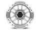 Lock Off-Road Krawler Machine with Clear Coat 6-Lug Wheel; 17x9; 0mm Offset (05-15 Tacoma)