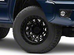 Lock Off-Road Lunatic Matte Black with Matte Black Ring 6-Lug Wheel; 17x9; -12mm Offset (05-15 Tacoma)