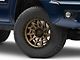 Lock Off-Road Lunatic Matte Bronze with Matte Black Ring 6-Lug Wheel; 17x9; 1mm Offset (05-15 Tacoma)