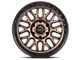 Lock Off-Road Onyx Matte Bronze with Matte Black Ring 6-Lug Wheel; 17x9; 1mm Offset (05-15 Tacoma)