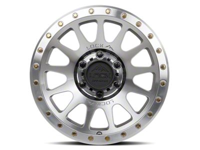 Lock Off-Road Yosemite Machining with Clear Coat 6-Lug Wheel; 17x9; 0mm Offset (10-24 4Runner)