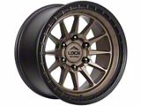 Lock Off-Road Baja Matte Desert Bronze with Matte Black Ring 6-Lug Wheel; 17x9; 0mm Offset (10-24 4Runner)