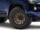 Lock Off-Road Lunatic Matte Bronze with Matte Black Ring 6-Lug Wheel; 17x9; -12mm Offset (10-24 4Runner)