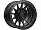 Lock Off-Road Yosemite Matte Black with Matte Black Ring 6-Lug Wheel; 17x9; 0mm Offset (10-24 4Runner)