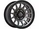 Lock Off-Road Yosemite Matte Grey with Matte Black Ring 6-Lug Wheel; 20x10; -18mm Offset (10-24 4Runner)