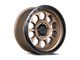 Lock Off-Road 50Cal Matte Desert Bronze with Matte Black Ring 6-Lug Wheel; 20x9; 0mm Offset (2024 Tacoma)