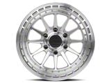 Lock Off-Road Baja Machining with Clear Coat 6-Lug Wheel; 17x9; 0mm Offset (2024 Tacoma)