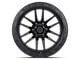 Lock Off-Road Krawler Matte Black with Matte Black Ring 6-Lug Wheel; 18x9; 1mm Offset (2024 Tacoma)