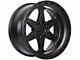 Lock Off-Road Olympus Matte Black with Matte Black Ring 6-Lug Wheel; 17x9; -12mm Offset (2024 Tacoma)