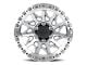 Lock Off-Road Lunatic Machine with Clear Coat 6-Lug Wheel; 17x9; 1mm Offset (03-09 4Runner)