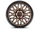 Lock Off-Road Onyx Matte Bronze with Matte Black Ring 6-Lug Wheel; 17x9; -12mm Offset (03-09 4Runner)