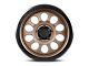 Lock Off-Road 50Cal Matte Desert Bronze with Matte Black Ring Wheel; 20x9; 0mm Offset (20-24 Jeep Gladiator JT)