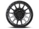 Lock Off-Road Yosemite Matte Black with Matte Black Ring Wheel; 20x10 (20-24 Jeep Gladiator JT)