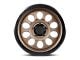 Lock Off-Road 50Cal Matte Desert Bronze with Matte Black Ring Wheel; 20x9; 0mm Offset (99-04 Jeep Grand Cherokee WJ)