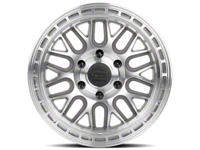 Lock Off-Road Onyx Machining with Clear Coat Wheel; 17x9; -12mm Offset (99-04 Jeep Grand Cherokee WJ)