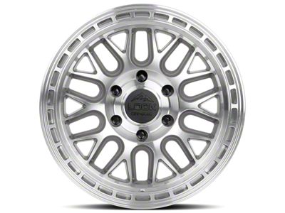 Lock Off-Road Onyx Machining with Clear Coat Wheel; 17x9; 1mm Offset (05-10 Jeep Grand Cherokee WK)