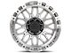 Lock Off-Road Combat Machining with Clear Coat Wheel; 17x9; 1mm Offset (11-21 Jeep Grand Cherokee WK2)