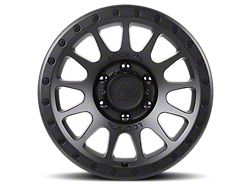 Lock Off-Road Yosemite Matte Black with Matte Black Ring Wheel; 20x10 (11-21 Jeep Grand Cherokee WK2)