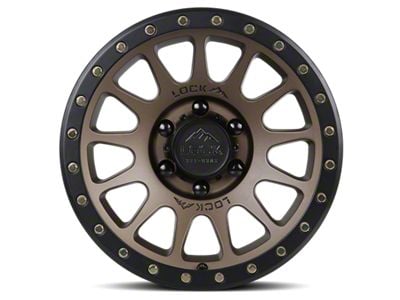 Lock Off-Road Yosemite Matte Desert Bronze with Matte Black Ring Wheel; 20x10; -18mm Offset (22-24 Jeep Grand Cherokee WL)