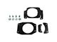 LoD Offroad LED Mount Kit; Black Texture (20-24 Jeep Gladiator JT w/ Factory Steel Front Bumper)