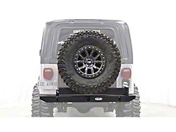 LoD Offroad Destroyer Expedition Series Rear Bumper with Tire Carrier; Black Texture (76-86 Jeep CJ7)