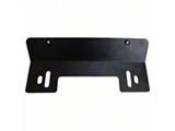 LoD Offroad Signature Series License Plate Front Bumper Under Mount; Black Texture (07-24 Jeep Wrangler JK & JL)