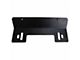 LoD Offroad Signature Series License Plate Front Bumper Under Mount; Black Texture (07-24 Jeep Wrangler JK & JL)